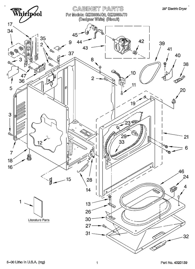 Diagram for GEX9868JT0