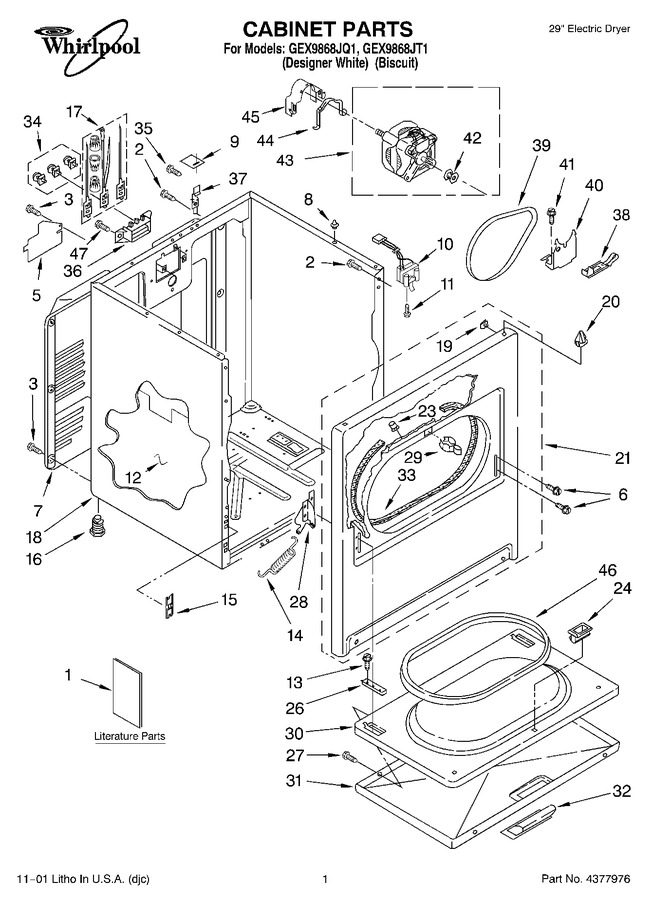 Diagram for GEX9868JT1