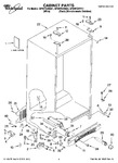 Diagram for 01 - Cabinet Parts