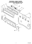 Diagram for 02 - Control Panel Parts