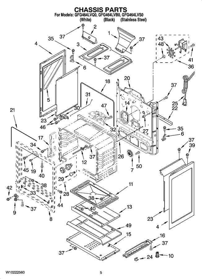 Diagram for GFG464LVQ0