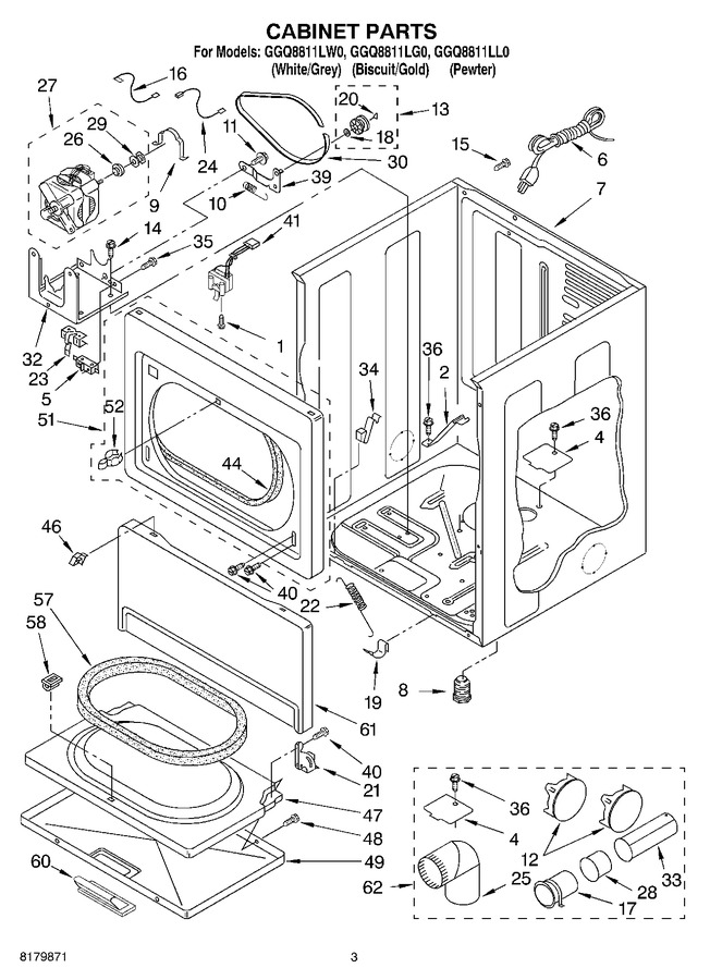 Diagram for GGQ8811LL0