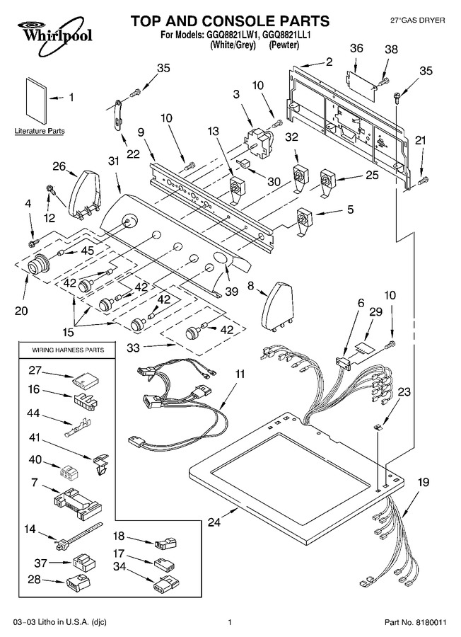 Diagram for GGQ8821LW1