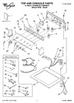 Diagram for 01 - Top And Console, Literature