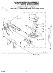 Diagram for 04 - 8576353 Burner Assembly, Optional Parts (not Included)