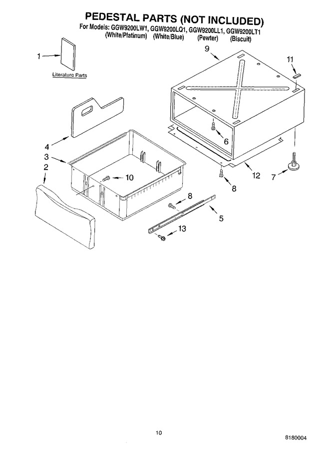 Diagram for GGW9200LT1