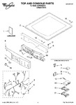 Diagram for 01 - Top And Console Parts