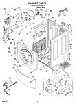 Diagram for 02 - Cabinet Parts