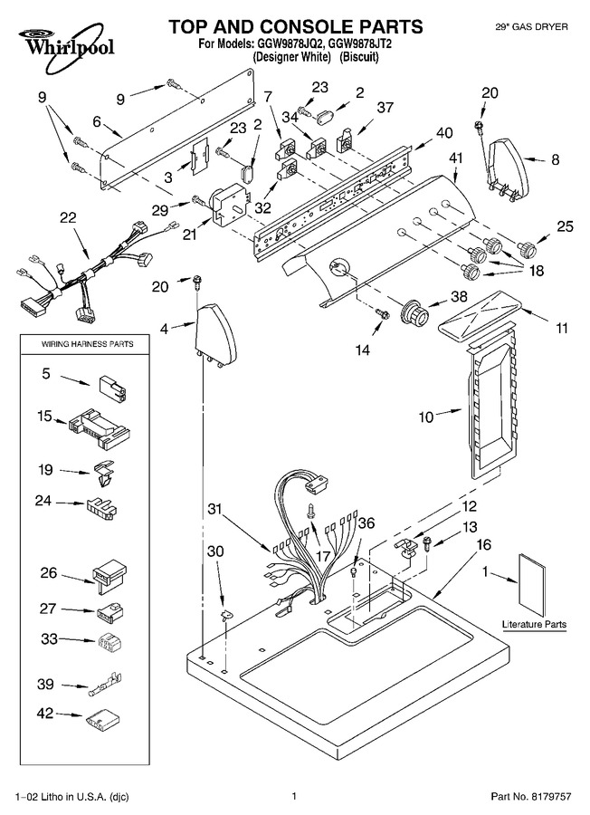 Diagram for GGW9878JT2