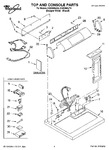 Diagram for 01 - Top And Console Parts