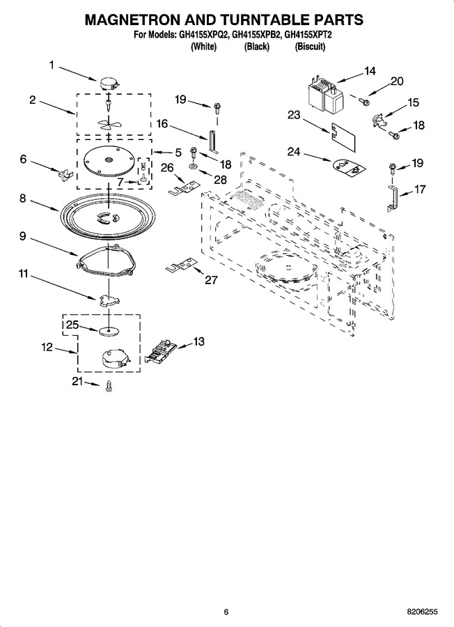 Diagram for GH4155XPT2