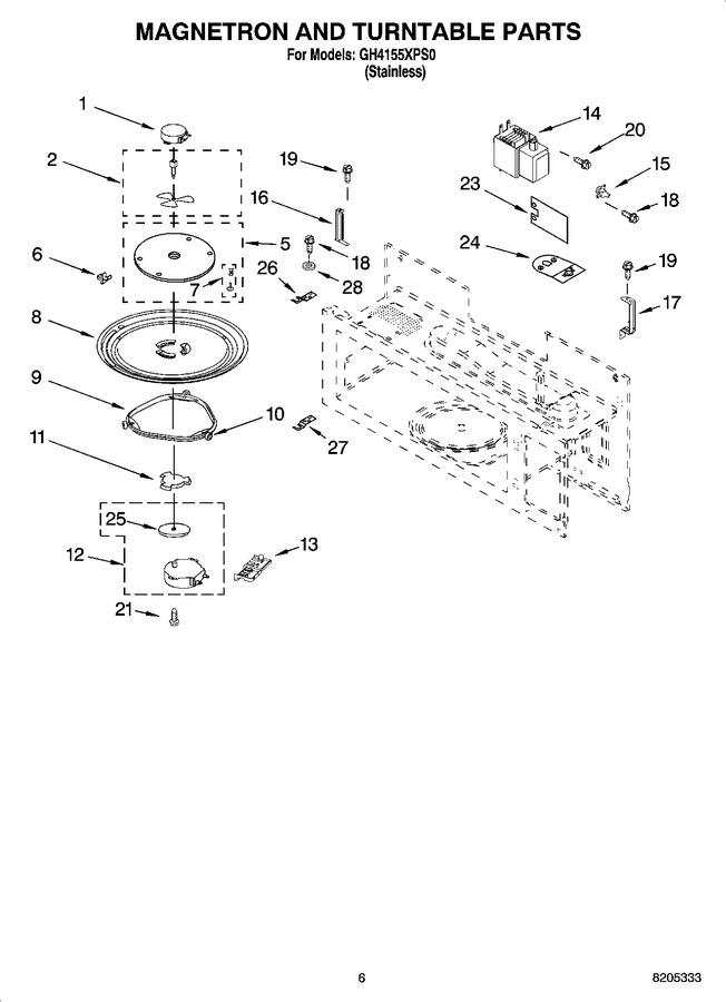 Diagram for GH4155XPS0