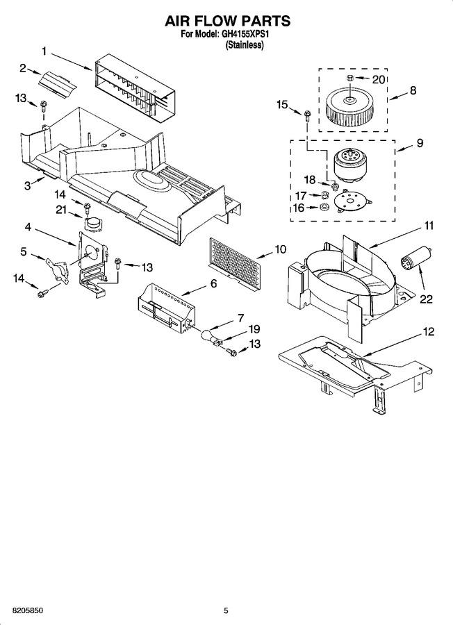 Diagram for GH4155XPS1