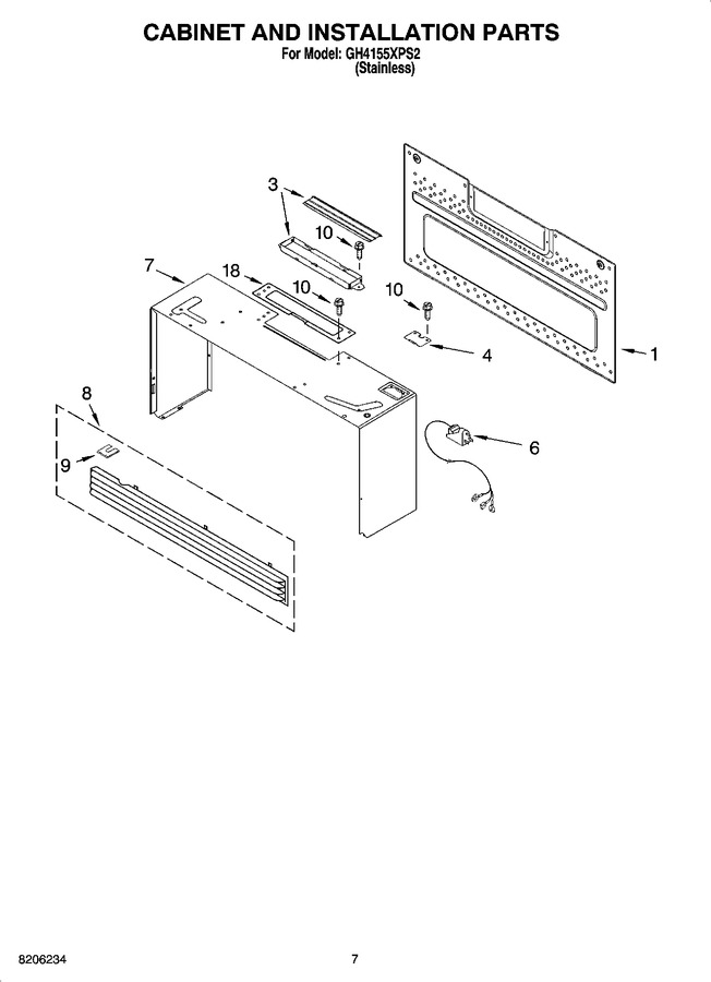 Diagram for GH4155XPS2