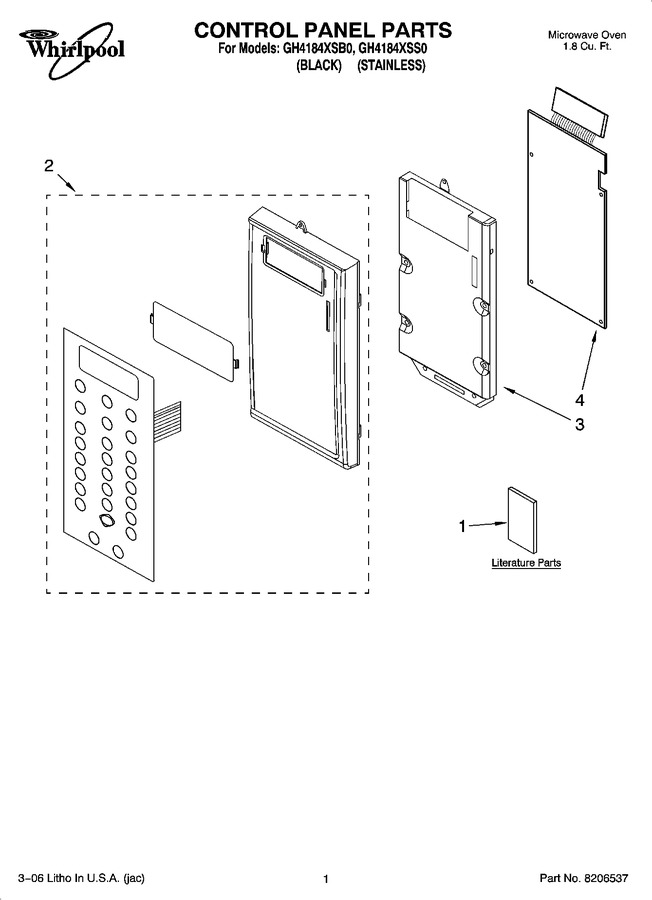 Diagram for GH4184XSS0