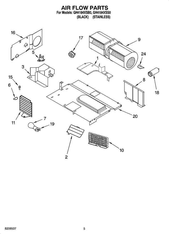 Diagram for GH4184XSS0