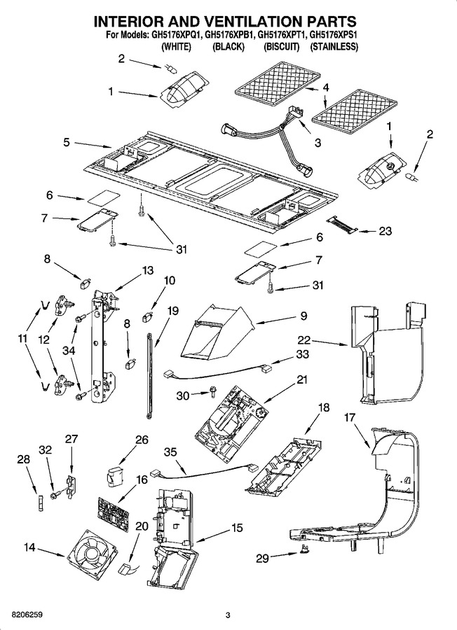 Diagram for GH5176XPT1