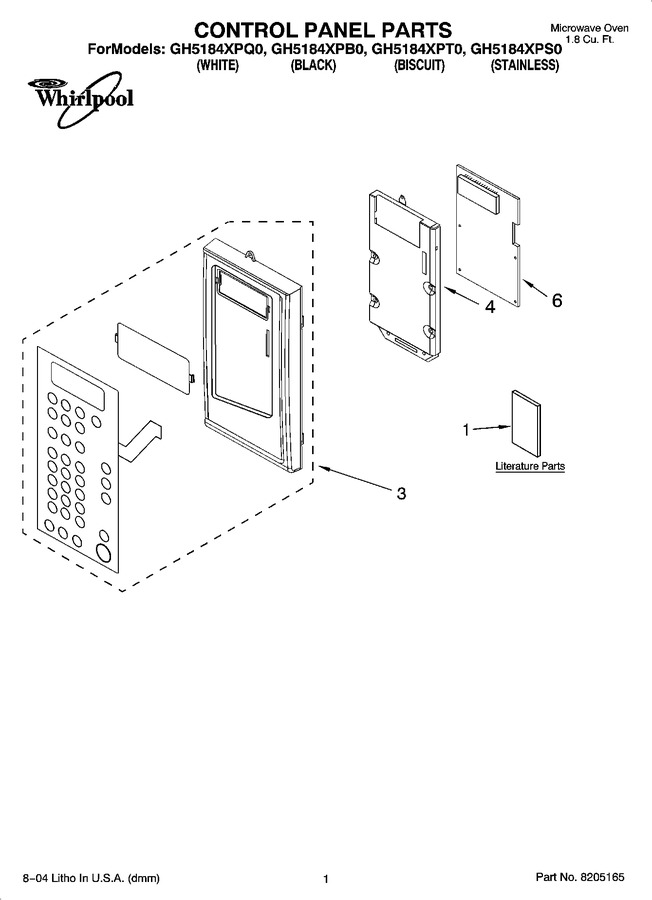 Diagram for GH5184XPS0