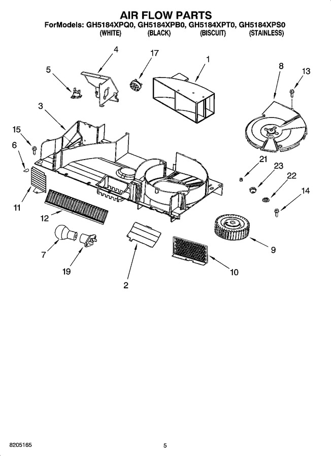 Diagram for GH5184XPB0