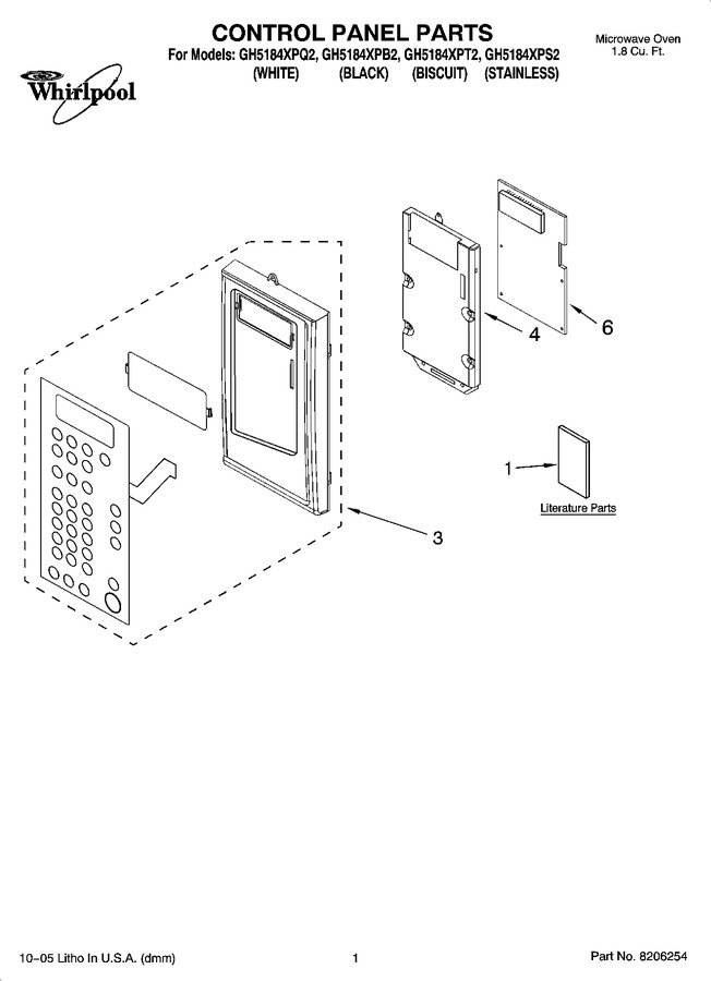 Diagram for GH5184XPQ2