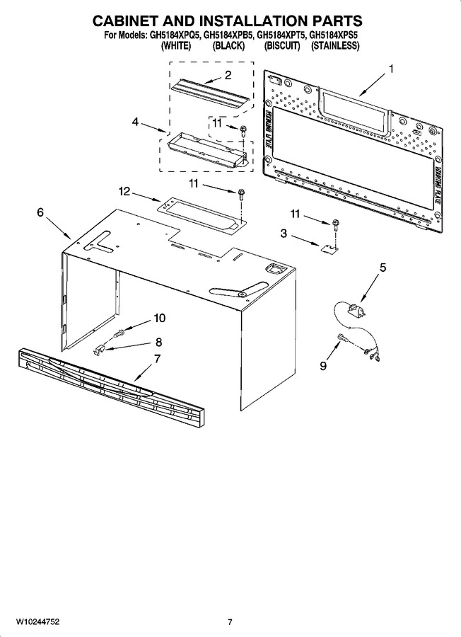 Diagram for GH5184XPB5