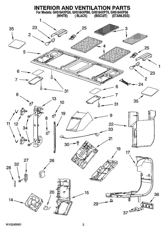 Diagram for GH5184XPT6