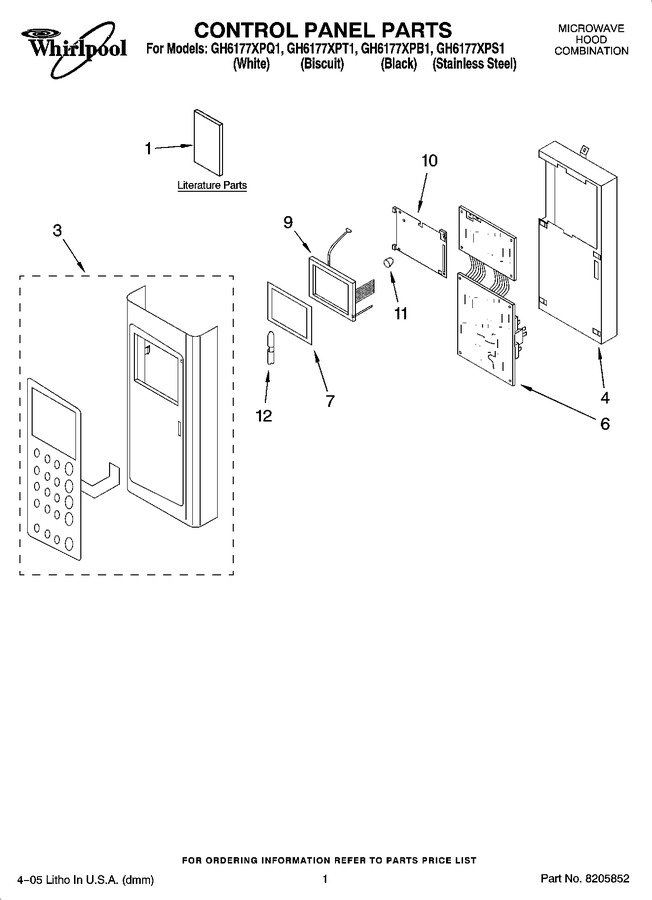 Diagram for GH6177XPT1