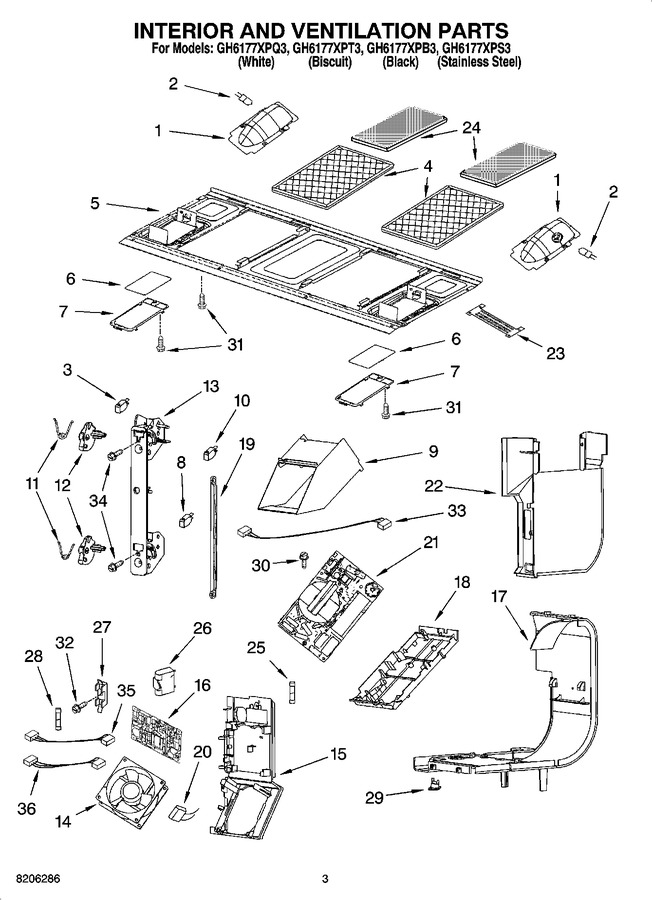 Diagram for GH6177XPB3