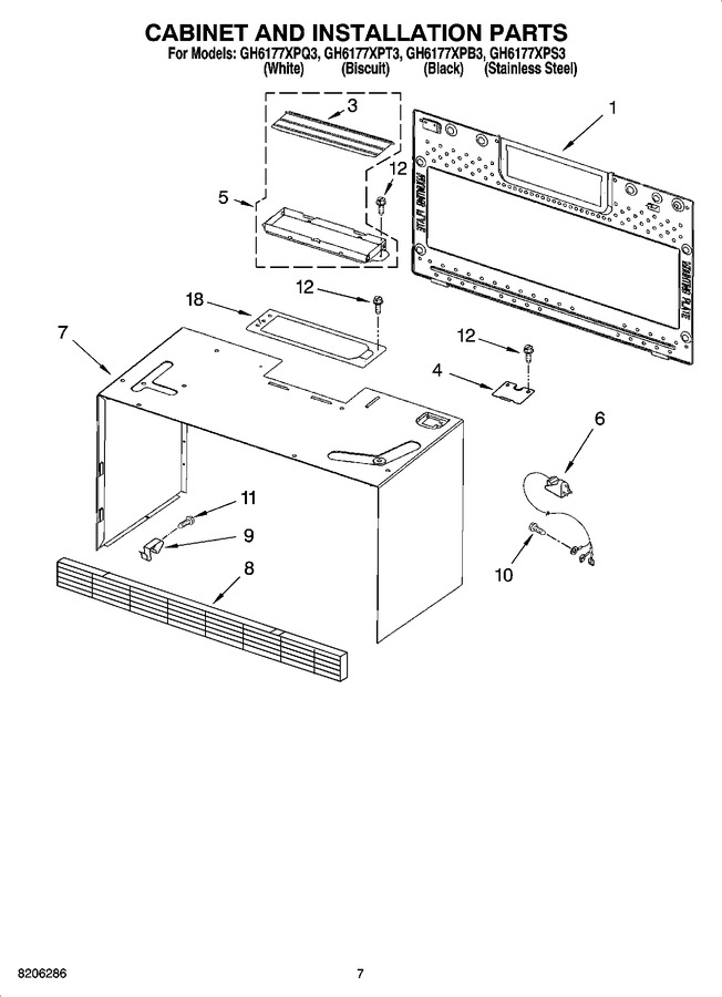 Diagram for GH6177XPB3