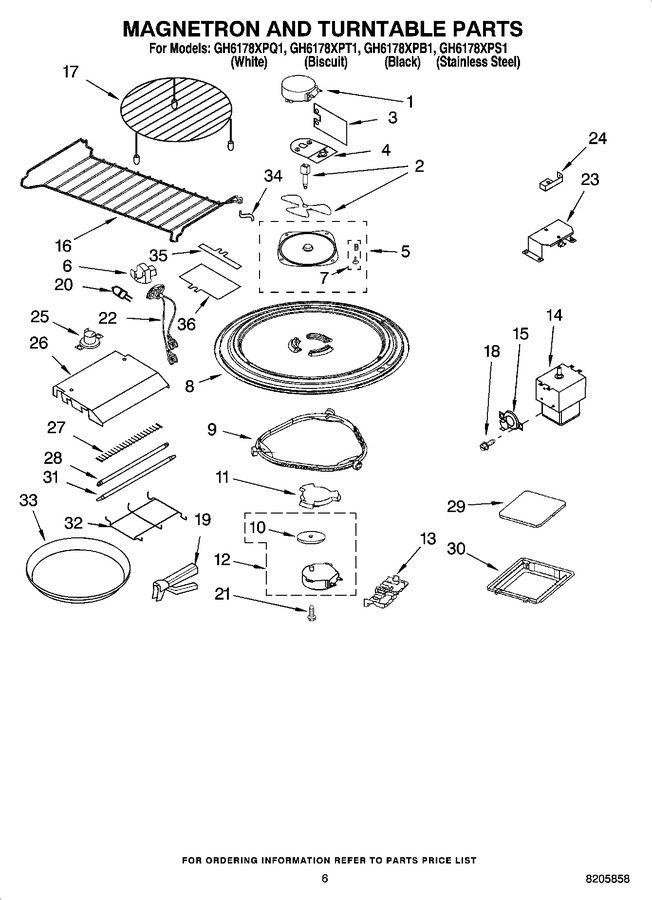 Diagram for GH6178XPT1