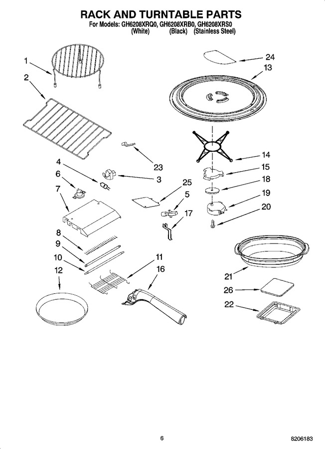 Diagram for GH6208XRB0