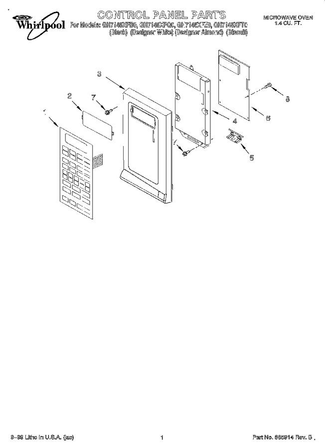 Diagram for GH7145XFQ0