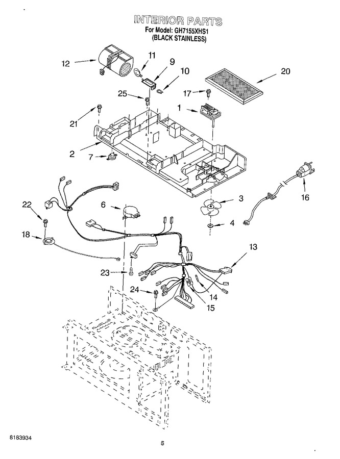 Diagram for GH7155XHS1