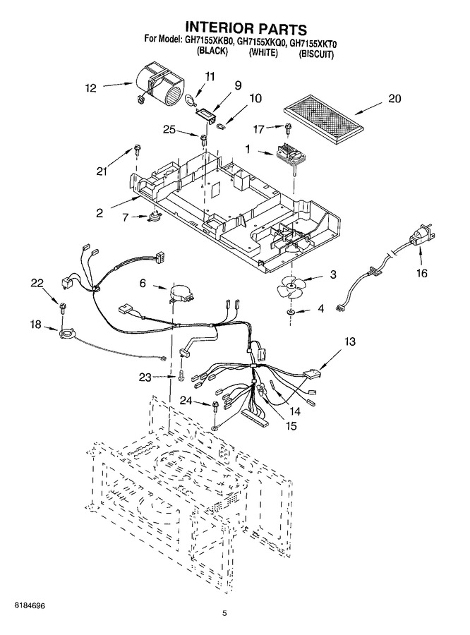 Diagram for GH7155XKB0