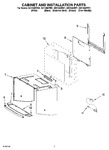 Diagram for 06 - Cabinet And Installation Parts