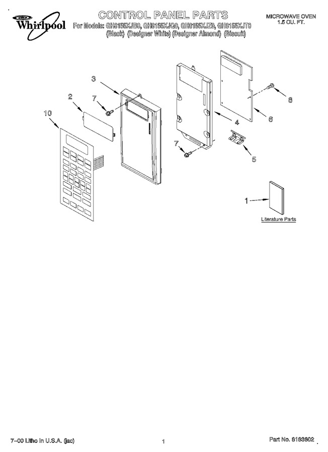 Diagram for GH8155XJQ0