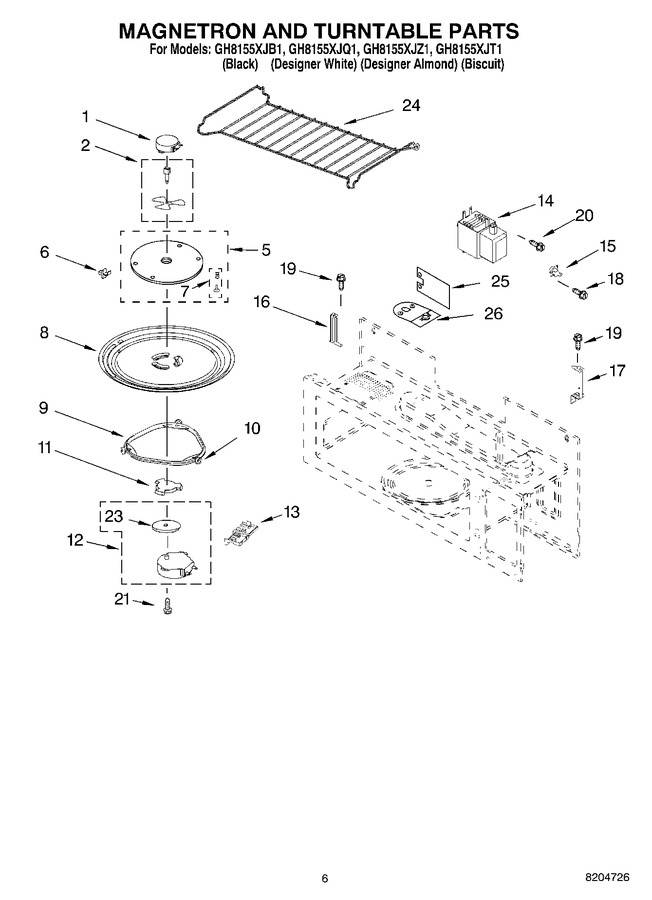 Diagram for GH8155XJT1