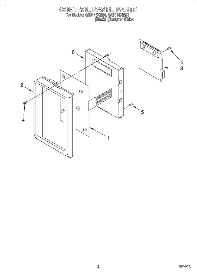 Diagram for GH9115XEB0