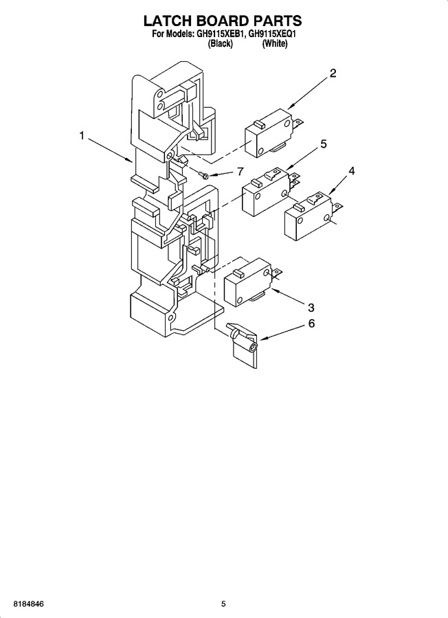 Diagram for GH9115XEB1