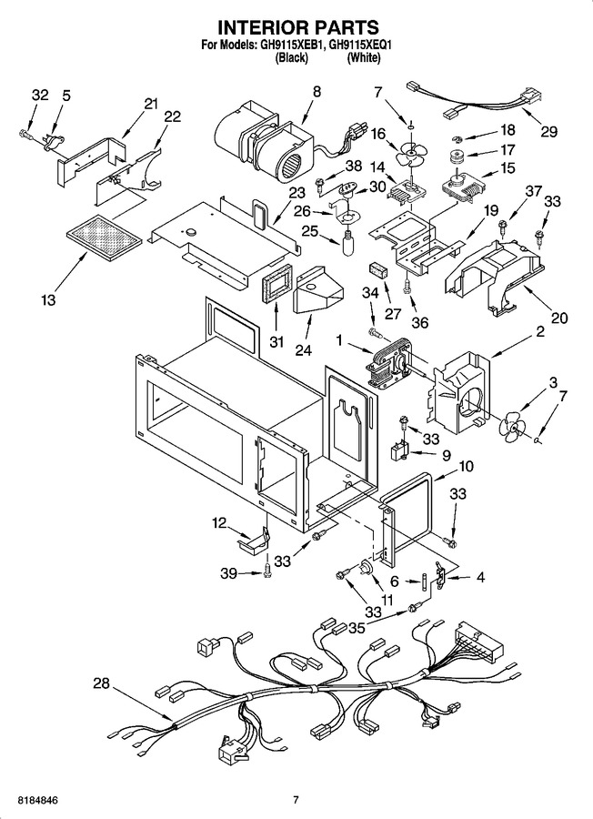 Diagram for GH9115XEB1