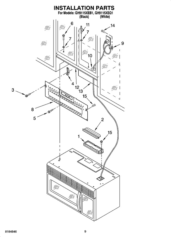 Diagram for GH9115XEB1