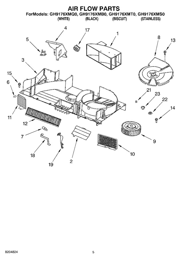 Diagram for GH9176XMB0