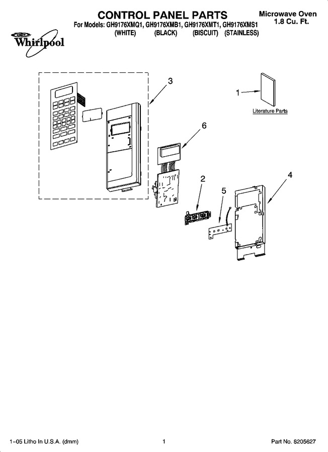 Diagram for GH9176XMS1