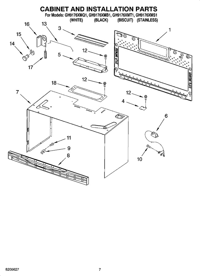 Diagram for GH9176XMT1