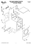 Diagram for 01 - Top And Cabinet Parts