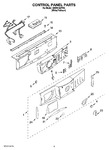 Diagram for 03 - Control Panel Parts