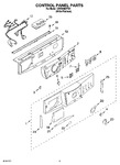 Diagram for 03 - Control Panel Parts