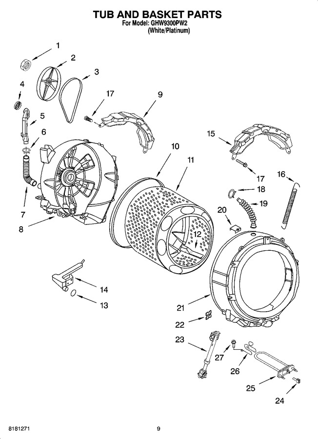 Diagram for GHW9300PW2