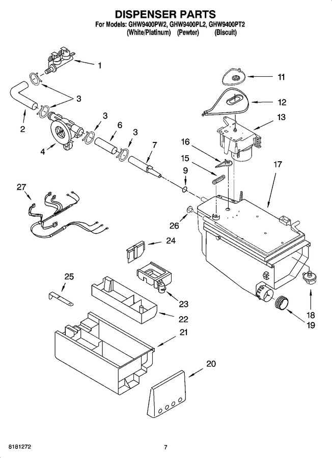 Diagram for GHW9400PT2