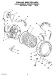 Diagram for 05 - Tub And Basket Parts